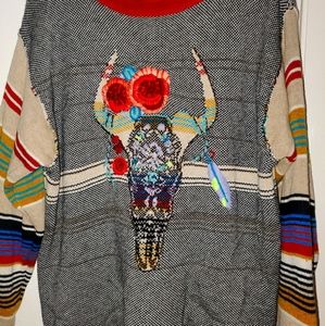 Free People Boho sweater